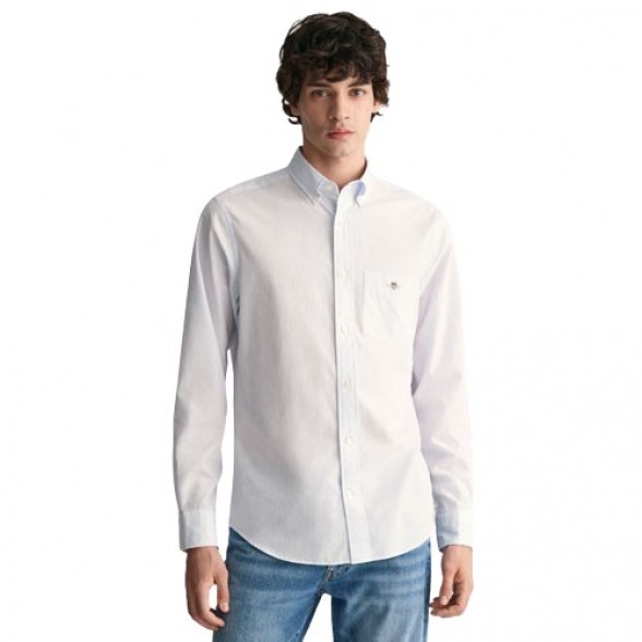 Camisa Gant Mens REG CLASSIC POPLIN BANKER Camisa Gant Mens REG CLASSIC POPLIN BANKER