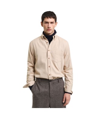 Camisa Gant Mens REG HERRINGBONE FLANNEL 
