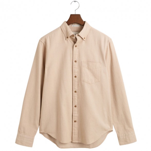 Camisa Gant Mens REG HERRINGBONE FLANNEL  Camisa Gant Mens REG HERRINGBONE FLANNEL