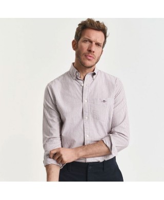 Camisa Gant Mens REG CLASSIC OXFORD STRIPE Camisa Gant Mens REG CLASSIC OXFORD STRIPE