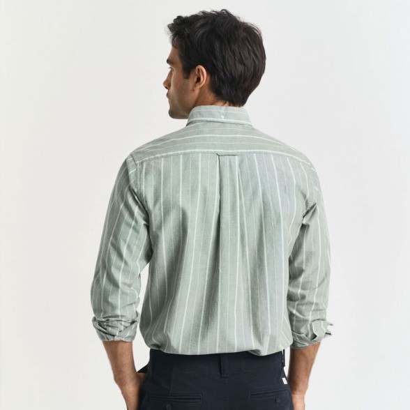 Camisa Gant Mens REG CLASSIC OXFORD STRIPE Camisa Gant Mens REG CLASSIC OXFORD STRIPE