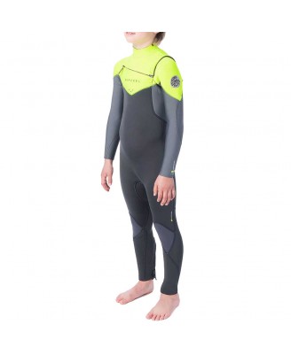 Fato Surf Rip Curl Kids  D/PATROL 43GB  C/Zip S Fato Surf Rip Curl Kids  D/PATROL 43GB  C/Zip S