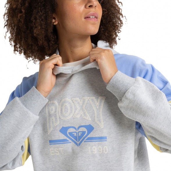 Sweat Capuz Roxy Women ESSENTIAL ENERGY BLOCKED 