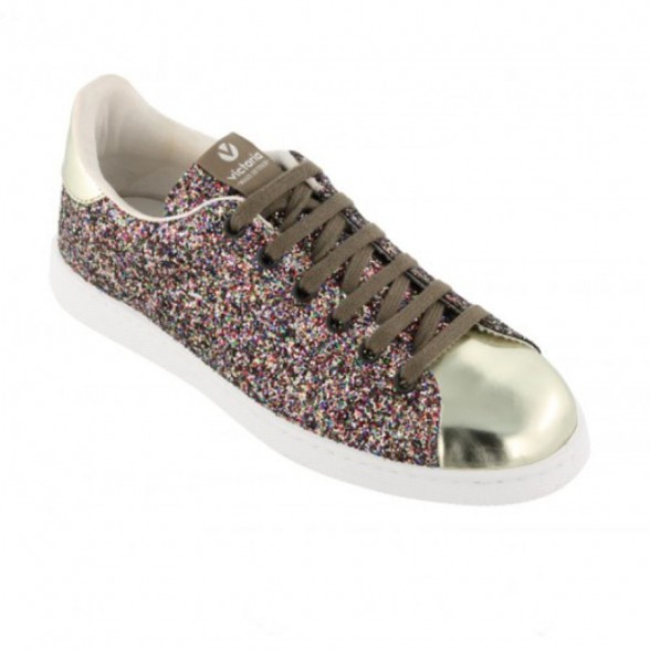 Sapatilha Victoria Womens DEPORTIVO GLITTER Y ESPEJO            